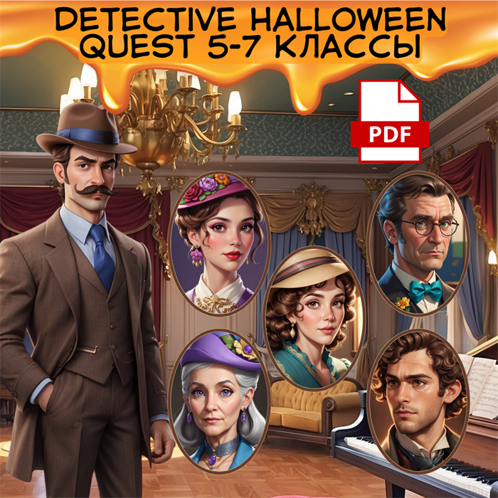 Detective Halloween quest 5-7 классы OFFLINE 1895 - фото 5207