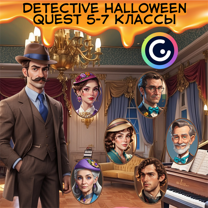 Detective Halloween quest 5-7 классы ONLINE 1896 - фото 5209