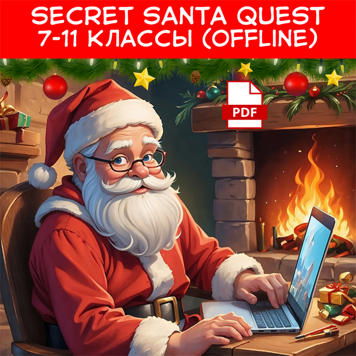 Secret Santa quest 7-11 классы OFFLINE 1902 - фото 5233