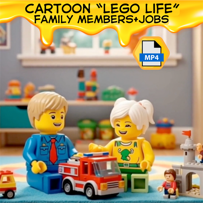 Cartoon Lego life 1929 - фото 5360