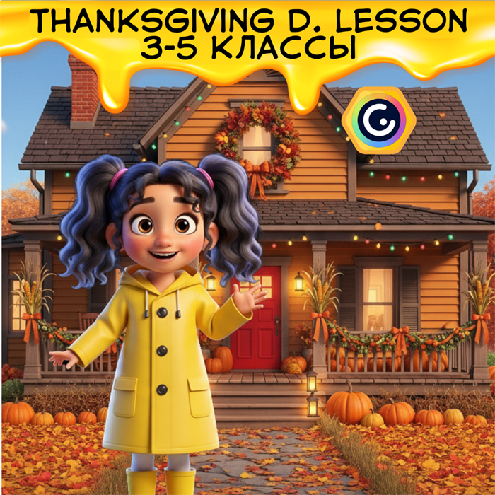 Thanksgiving Day lesson 3-5 классы ONLINE 1937