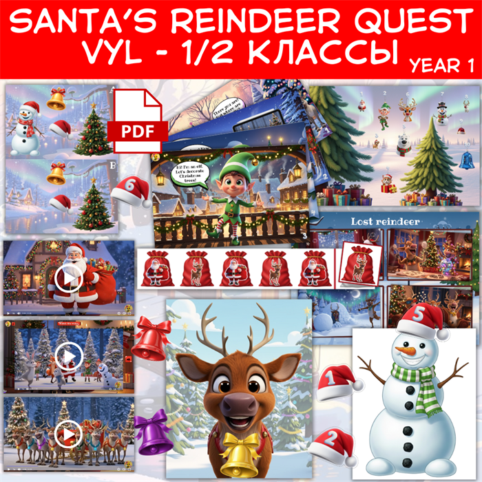 Santa's reindeer quest for VYL OFFLINE 1939