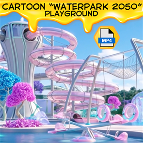 Cartoon Waterpark 2050 1928