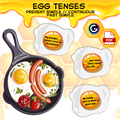 Egg tenses Present Simple, Present Continuous, Past Simple 1839 - фото 4949