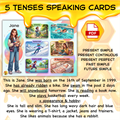 5 tenses speaking cards 1955
